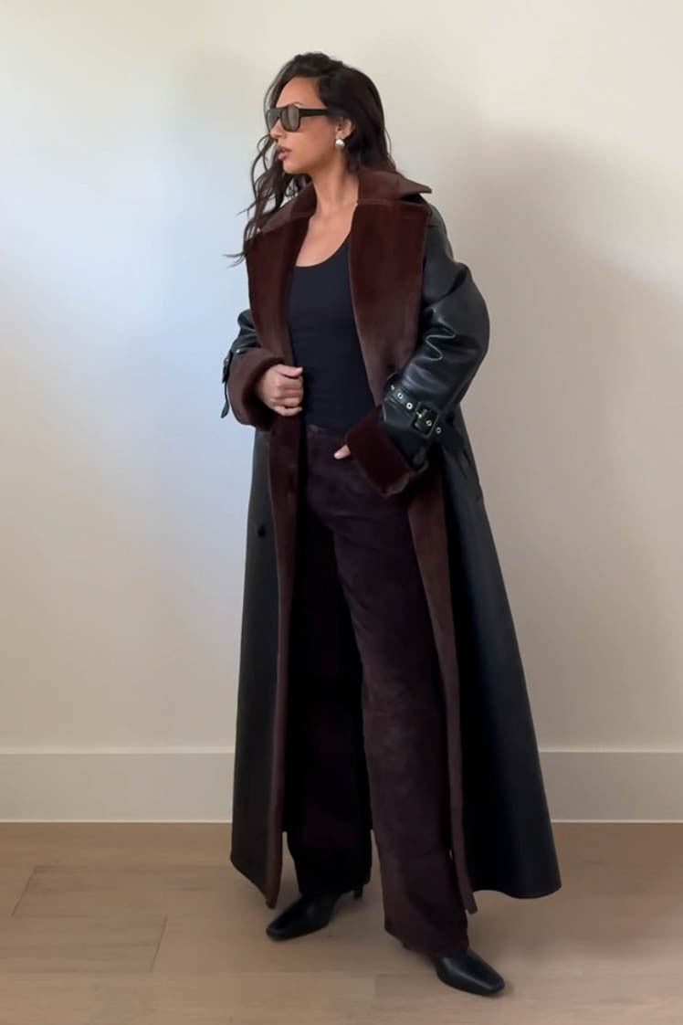 Chelsea Faux Fur Overcoat