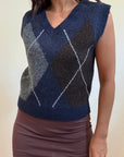 Sydney Argyle Sweater Vest