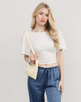 Leda Satin Mini Tote Bag