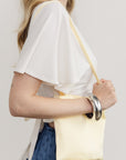 Leda Satin Mini Tote Bag