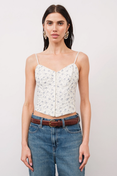 Gardenia Corset Top – Left On Thread