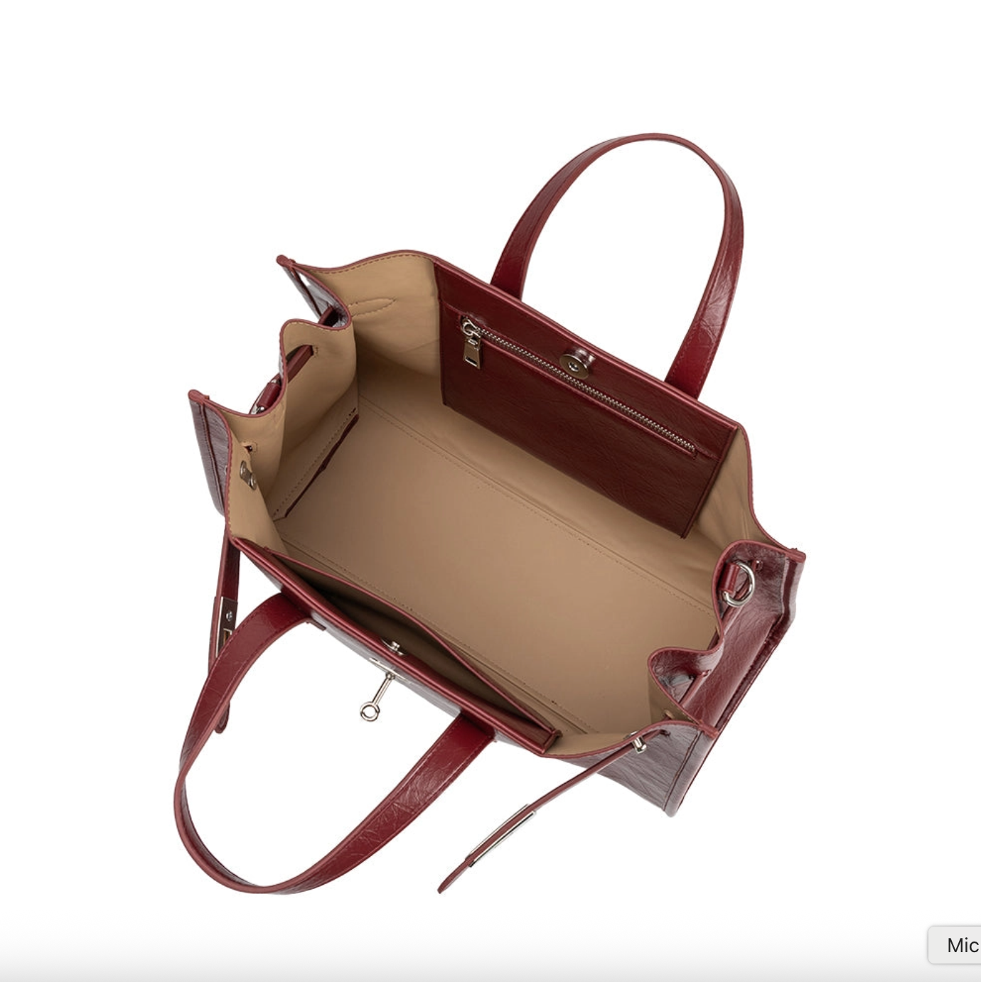 Sutton Vegan Tote Bag - Thumbnail 2