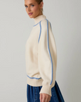 Vicky Contrast Stitch Sweater