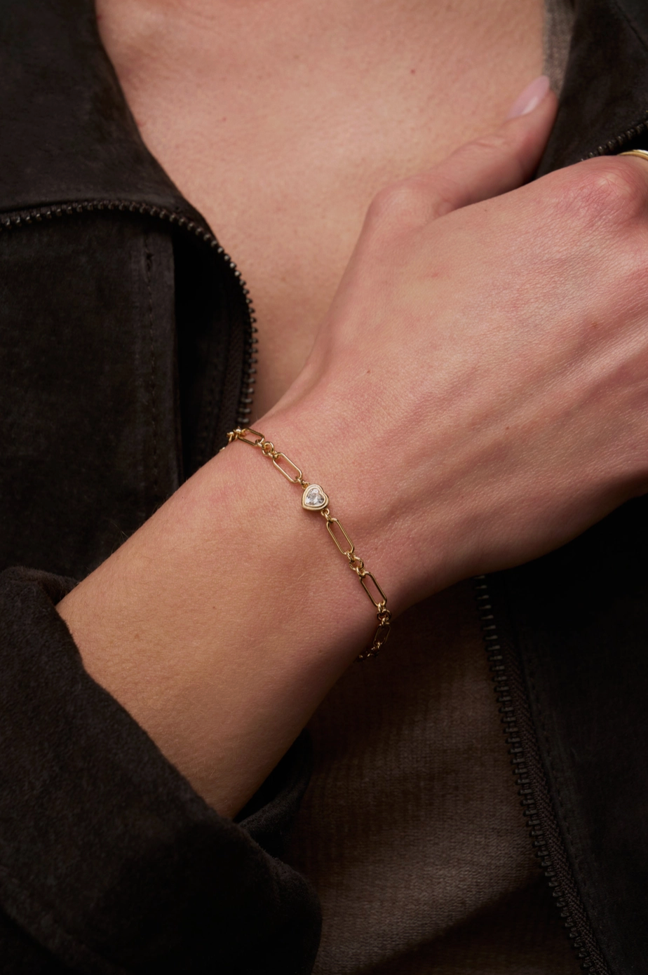 Coco Heart Bracelet by Lili Claspe
