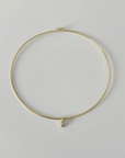 Bezel Charm Choker