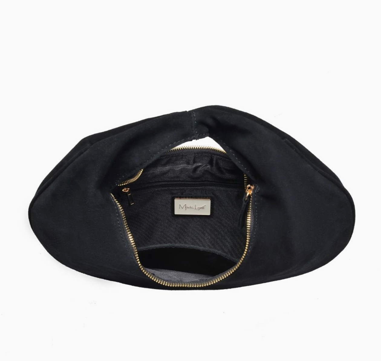 Farrah Suede Hobo Bag