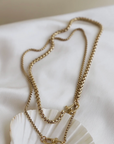 Nova Round Box Chain Necklace