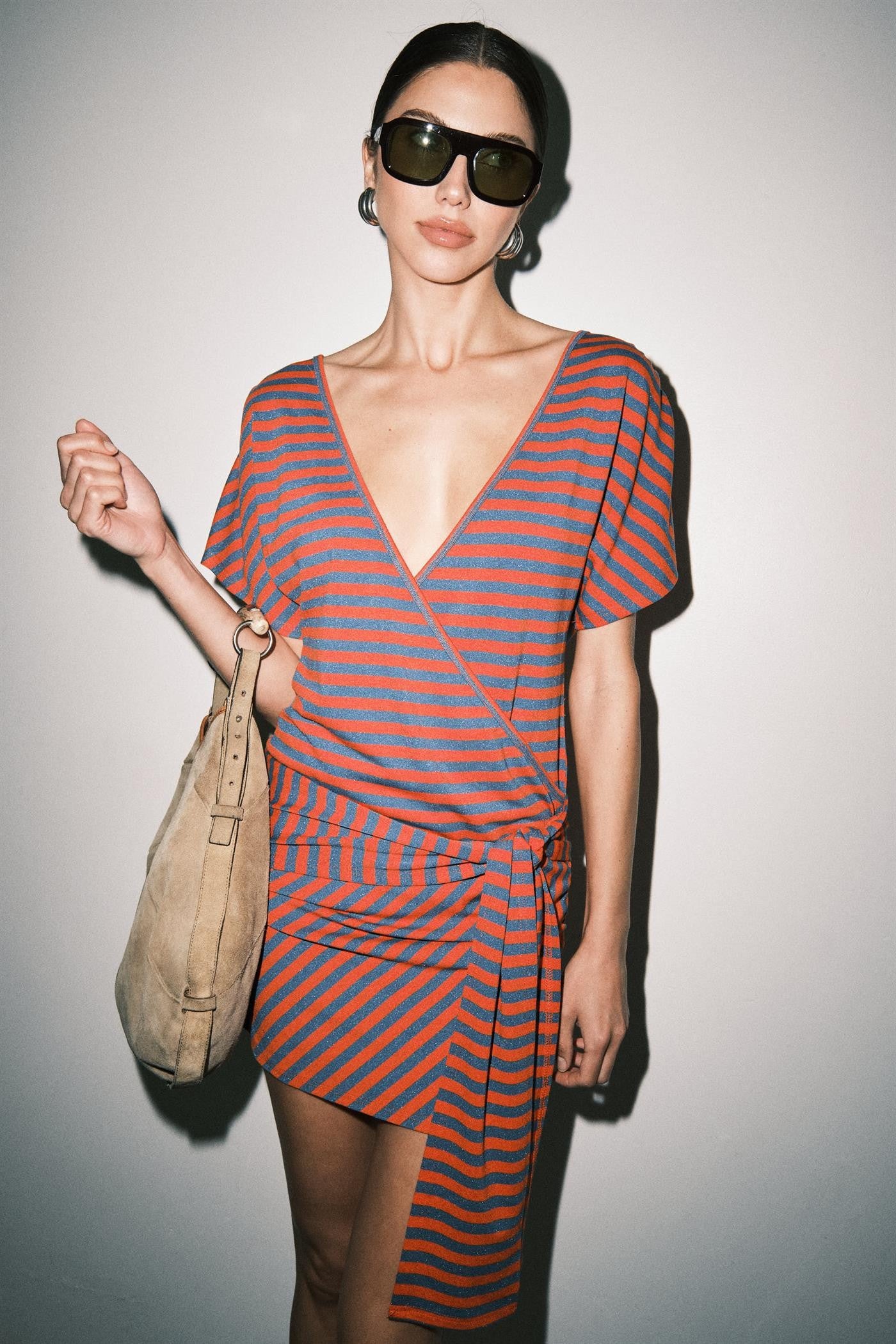 Gabriette Wrap Dress