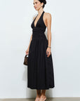 Erica Halter Poplin Dress