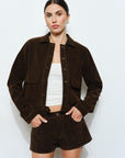 Greta Suede Jacket